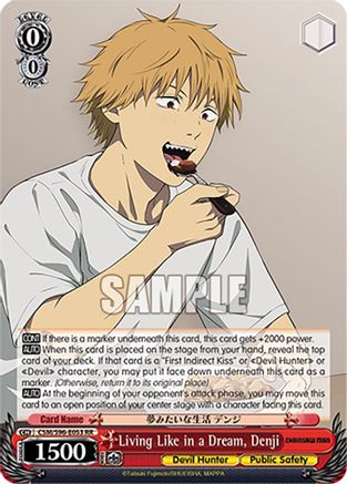 Living Like in a Dream, Denji (CSM/S96-E053 RR) - Chainsaw Man
