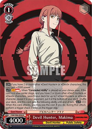 Devil Hunter, Makima (CSM/S96-E058 R) - Chainsaw Man