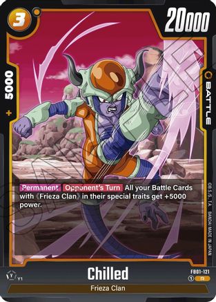 Chilled (FB01-121) - Awakened Pulse Holofoil
