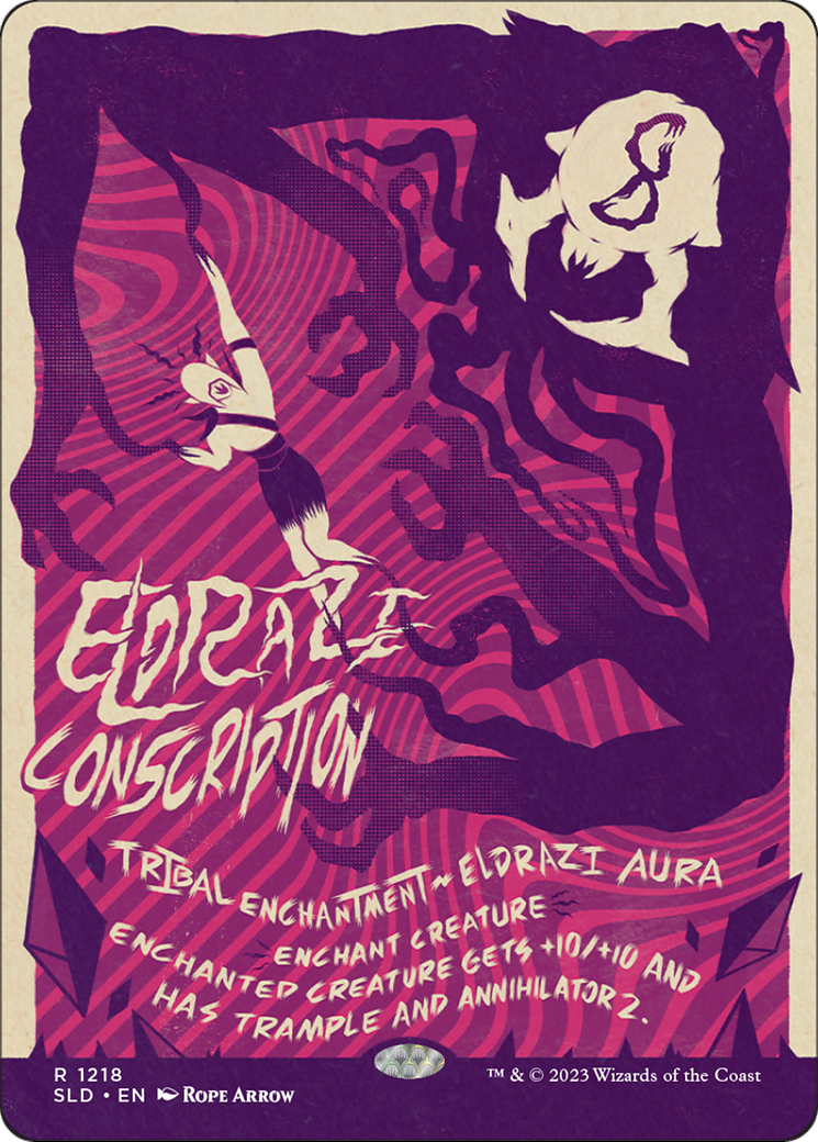 Eldrazi Conscription (SLD-1218) - Secret Lair Drop (Borderless)