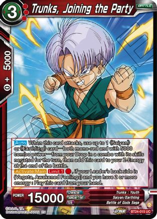 Trunks, Joining the Party (BT24-015) - Beyond Generations
