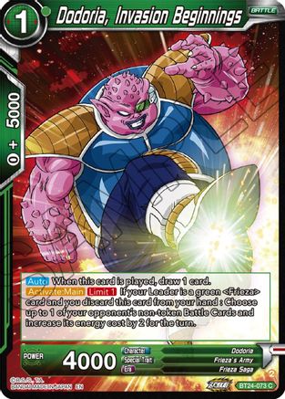 Dodoria, Invasion Beginnings (BT24-073) - Beyond Generations