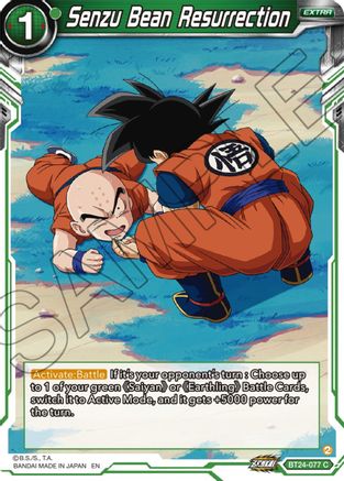 Senzu Bean Resurrection (BT24-077) - Beyond Generations