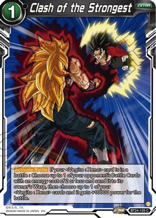 Clash of the Strongest (BT24-125) - Beyond Generations Foil