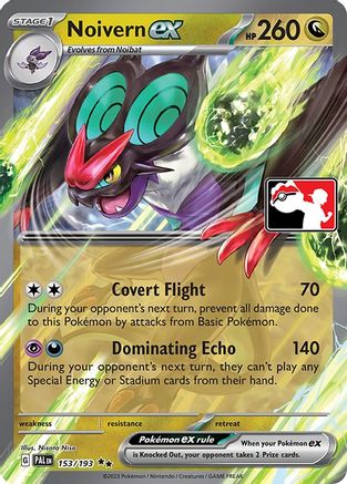Noivern ex 153 - Holofoil Prize Pack Series Cards - Double Rare