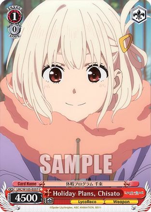 Holiday Plans, Chisato (LRC/W105-E057 C) - Lycoris Recoil