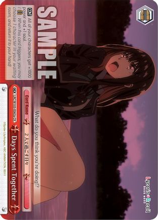 Days Spent Together (a) (LRC/W105-E063a CR) - Lycoris Recoil
