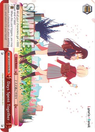 Days Spent Together (a) (RRR) (LRC/W105-E063Ra RRR) - Lycoris Recoil