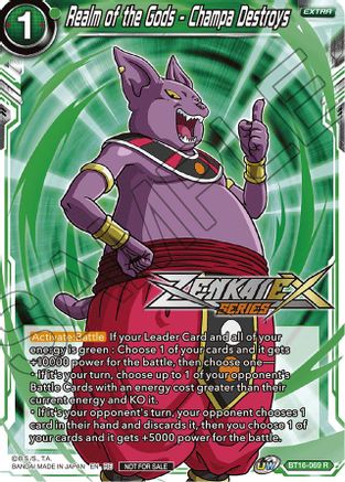 Realm of the Gods - Champa Destroys (Event Pack 14) (BT16-069) - Promotion Cards Foil