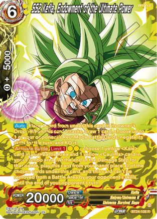 SS2 Kefla, Endowment of the Ultimate Power (Collector Booster Silver) (BT24-108) - Beyond Generations Foil
