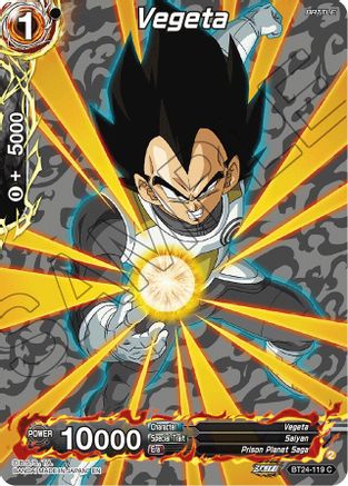 Vegeta (Collector Booster Silver) (BT24-119) - Beyond Generations Foil