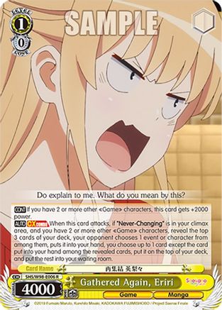 Gathered Again, Eriri (SHS/W98-E006 R) - Saekano the Movie: Finale
