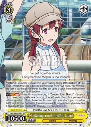 Unfading Youth Graffiti, Izumi (SR) (SHS/W98-E009S SR) - Saekano the Movie: Finale