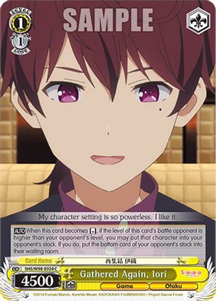 Gathered Again, Iori (SHS/W98-E024 C) - Saekano the Movie: Finale