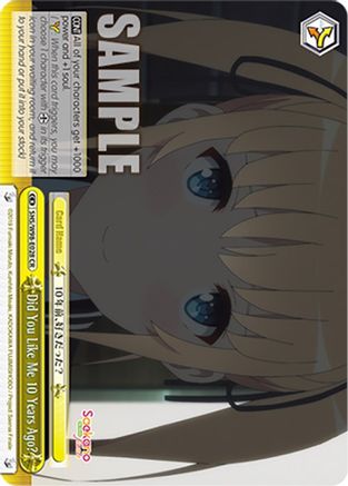 Did You Like Me 10 Years Ago? (SHS/W98-E028 CR) - Saekano the Movie: Finale