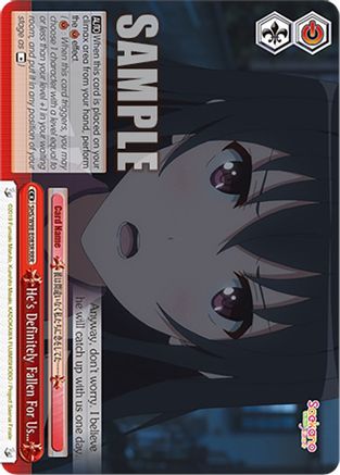 He's Definitely Fallen For Us (RRR) (SHS/W98-E083R RRR) - Saekano the Movie: Finale