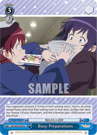 Busy Preparations (SHS/W98-E099 U) - Saekano the Movie: Finale