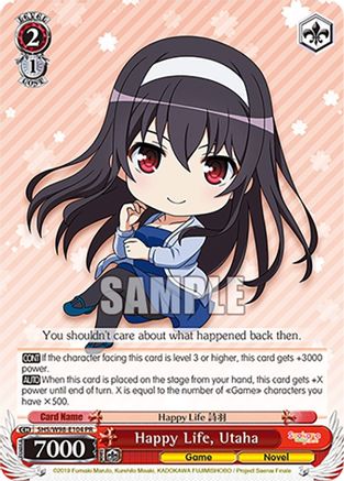 Happy Life, Utaha (SHS/W98-E104 PR) - Saekano the Movie: Finale