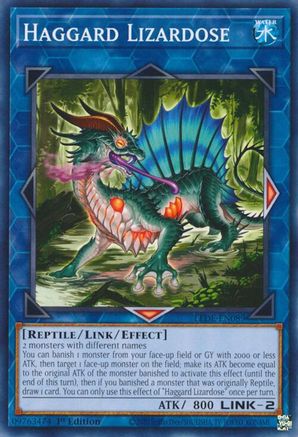 Haggard Lizardose (LEDE-EN089) - Legacy of Destruction 1st Edition