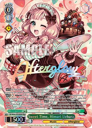 Sweet Time, Himari Uehara (BDR) (BD/WE42-E032BDR BDR) - BanG Dream! Girls Band Party! Countdown Collection Premium Booster