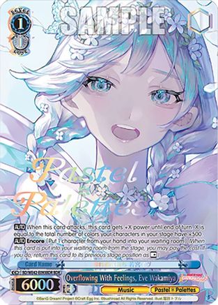 Overflowing With Feelings, Eve Wakamiya (BDR) (BD/WE42-E093BDR BDR) - BanG Dream! Girls Band Party! Countdown Collection Premium Booster