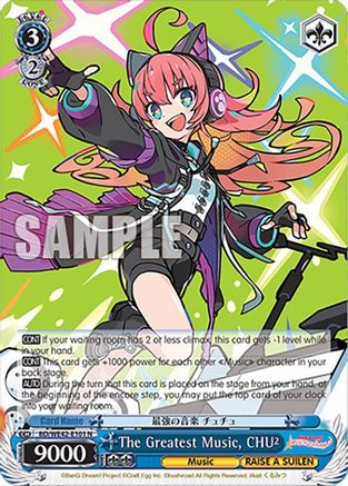 The Greatest Music, CHU (BD/WE42-E101 N) - BanG Dream! Girls Band Party! Countdown Collection Premium Booster