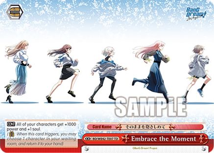 Embrace the Moment (BD/WE42-TE07 TD) - BanG Dream! Girls Band Party! Countdown Collection Premium Booster