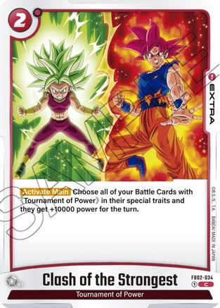 Clash of the Strongest (FB02-034) - Blazing Aura