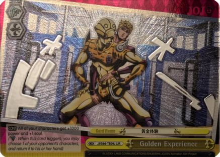Golden Experience (JJR) (Silver Stamp) (JJ/S66-TE09J JJR) - JoJo's Bizarre Adventure: Golden Wind