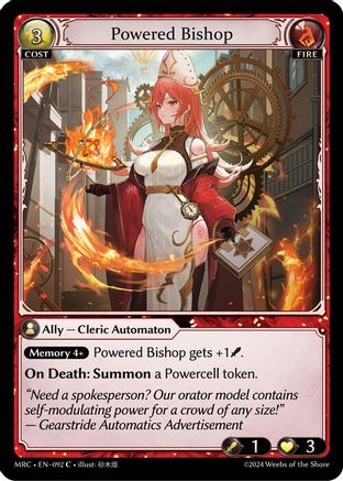 Powered Bishop (092) - Mercurial Heart