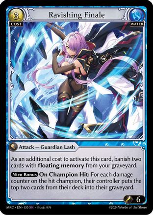 Ravishing Finale (130) - Mercurial Heart