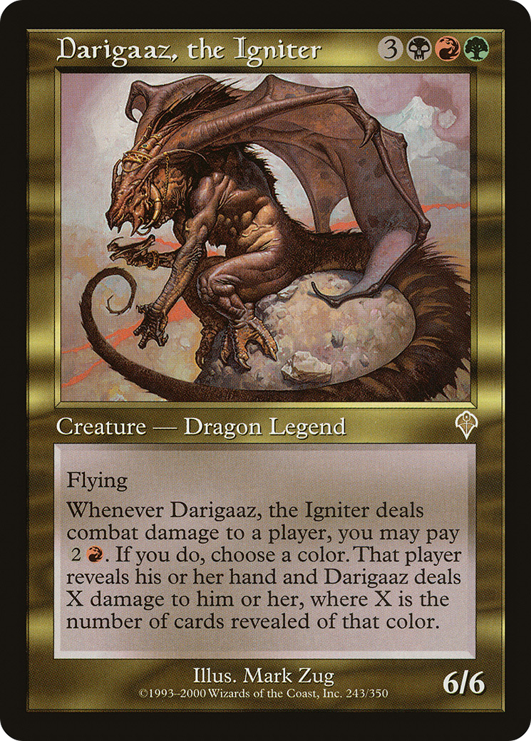 Darigaaz, the Igniter (INV-243) - Invasion