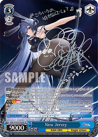 New Jersey (SP) (Silver Signature) (AZL/S102-E102SP SP) - Azur Lane