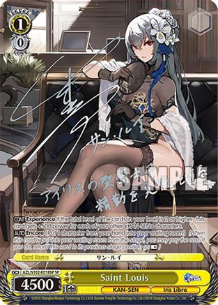 Saint Louis (SP) (Silver Signature) (AZL/S102-E018SP SP) - Azur Lane