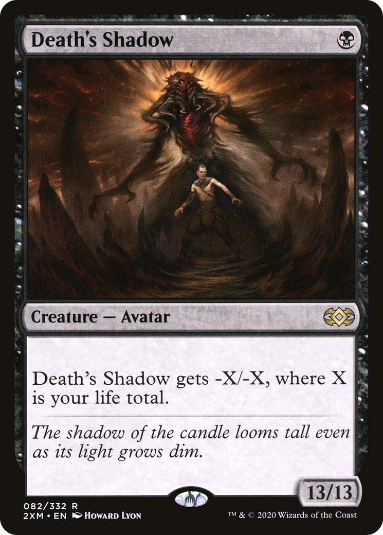 Death's Shadow (2XM-082) - Double Masters Foil