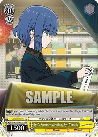 Ryo's Summer Vacation, Ryo Yamada (SR) (BTR/W107-E024S SR) - BOCCHI THE ROCK!