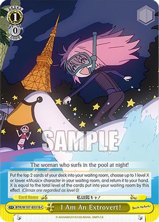 I Am An Extrovert! (B) (BTR/W107-E031b C) - BOCCHI THE ROCK!