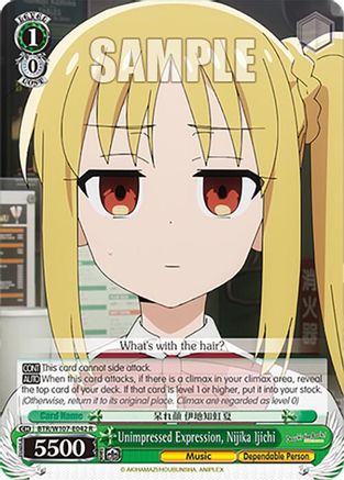 Unimpressed Expression, Nijika Ijichi (BTR/W107-E042 R) - BOCCHI THE ROCK!