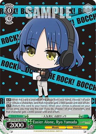 Easier Alone, Ryo Yamada (BTR/W107-E047 U) - BOCCHI THE ROCK!