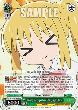 Nailing the Superficial Stuff, Nijika Ijichi (BTR/W107-E052 U) - BOCCHI THE ROCK!