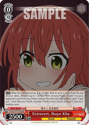 Extrovert, Ikuyo Kita (RRR) (BTR/W107-TE15R RRR) - BOCCHI THE ROCK!