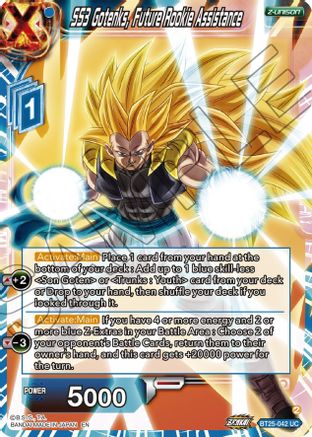 SS3 Gotenks, Future Rookie Assistance (BT25-042) - Legend of the Dragon Balls Foil