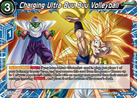 Charging Ultra Buu Buu Volleyball (BT25-048) - Legend of the Dragon Balls Foil