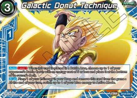 Galactic Donut Technique (BT25-045) - Legend of the Dragon Balls Foil