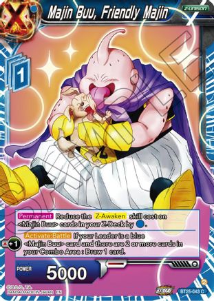 Majin Buu, Friendly Majin (BT25-043) - Legend of the Dragon Balls