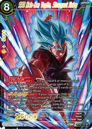 SSB Kaio-Ken Vegito, Strongest Union (BT25-122) - Legend of the Dragon Balls Foil