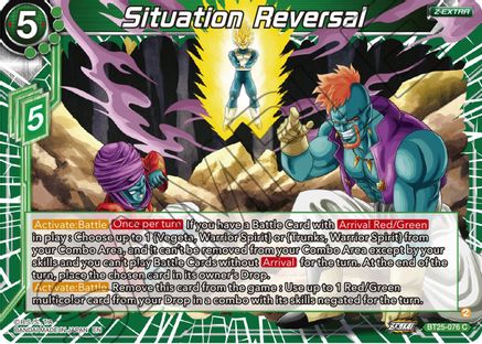 Situation Reversal (BT25-076) - Legend of the Dragon Balls
