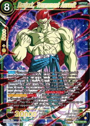 Boujack, Tournament Assault (BT25-083) - Legend of the Dragon Balls Foil