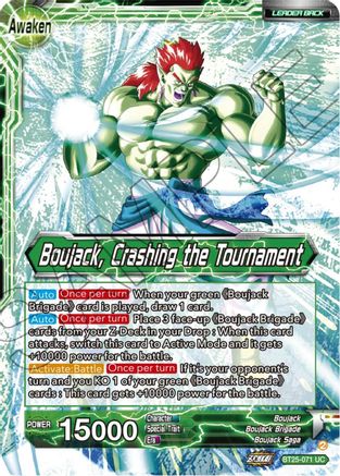Boujack Brigade // Boujack, Crashing the Tournament (BT25-071) - Legend of the Dragon Balls