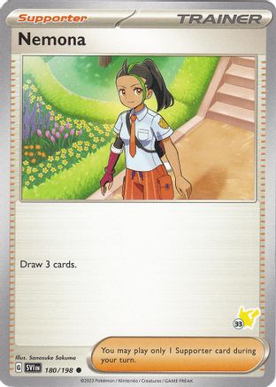 Nemona - Pikachu 33 180 Battle Academy 2024 - Common